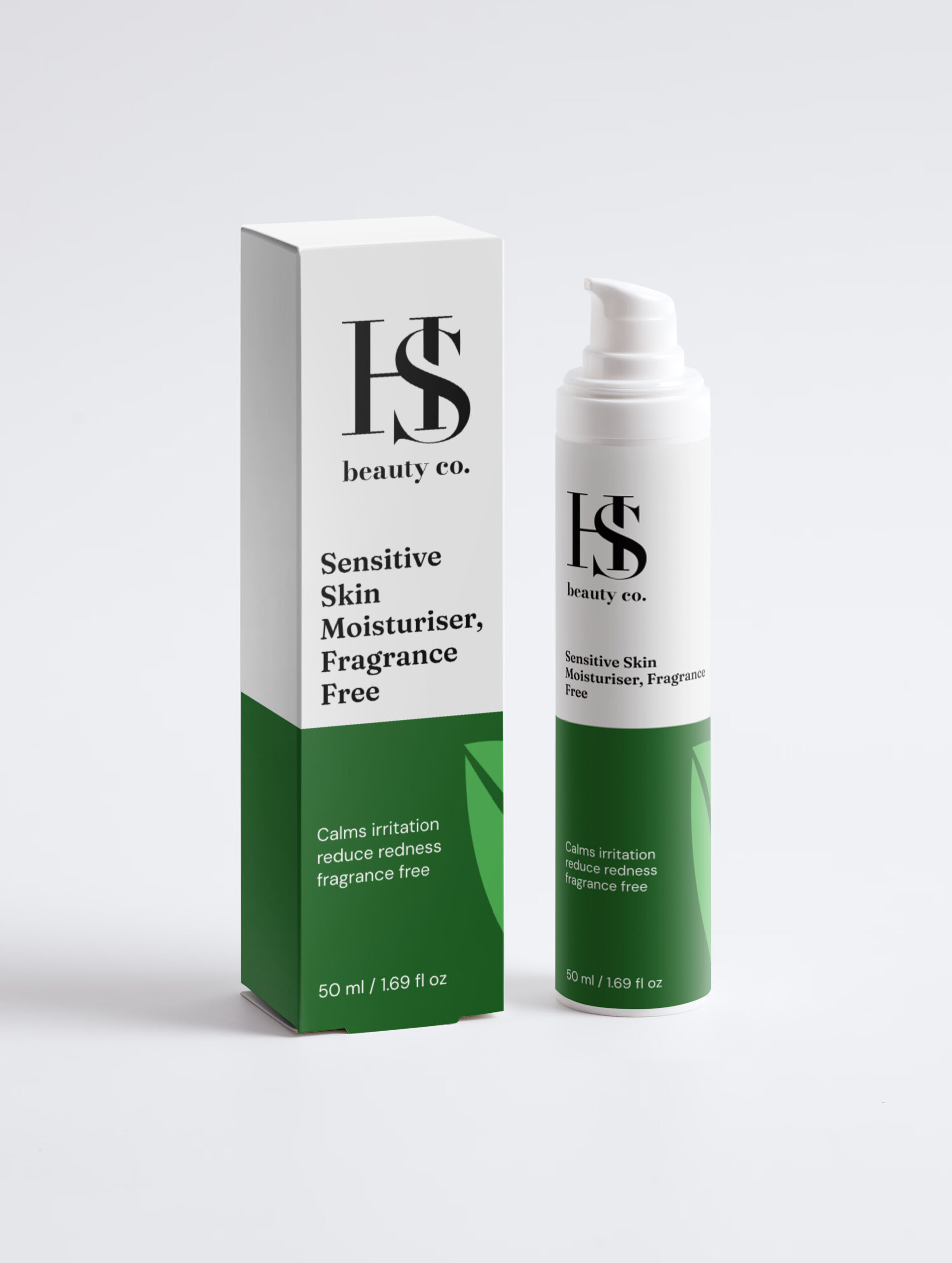 Sensitive Skin Moisturiser, Fragrance Free